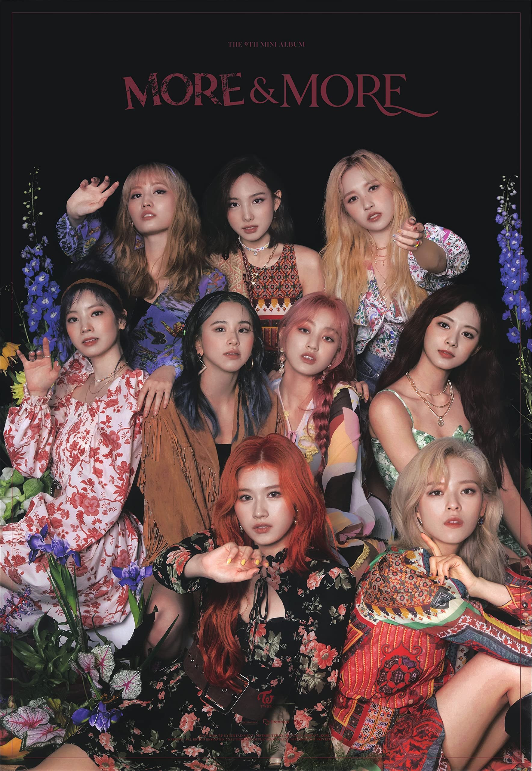 Amazon.com: Twice (3 GIFT) More & More [A ver] Album+Folded Poster